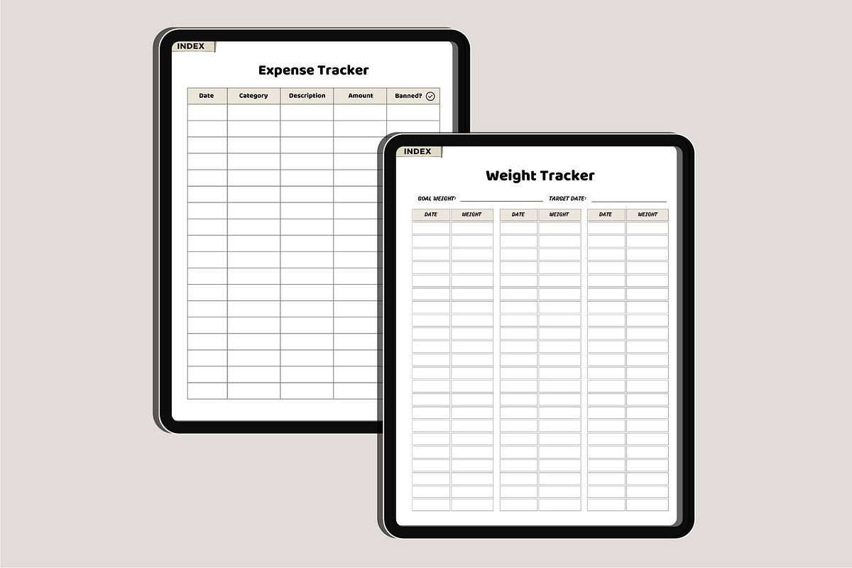 2025 That Girl Digital Planner Canva, a Stationery Template by Designmela01 (Photo 8 of 10)