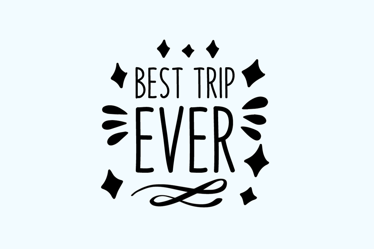 Travel Typeface preview 2