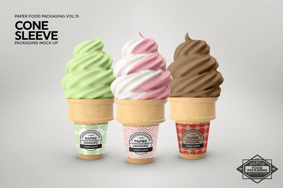 VOL.15 Food Box Packaging Mockups, a Packaging Mockup by INCDesign (Photo 19 of 21)