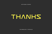 Procaro Modern Tech Font, a Sans Serif Font by Artiveko (Thumbnail 8 of 8)