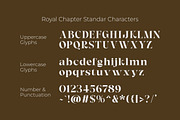 Royal Chapter - Modern Serif, a Serif Font by ErgibiStudio (Thumbnail 12 of 12)