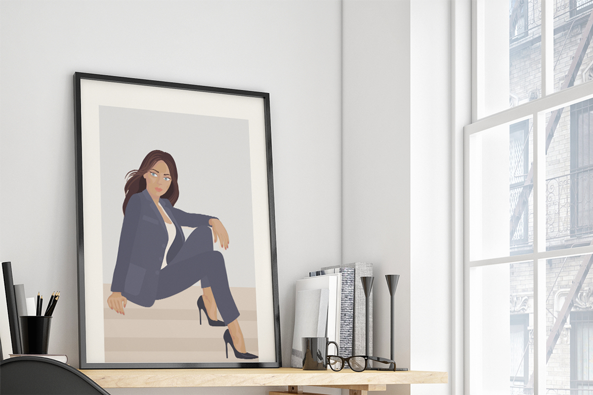 Woman & Money  Part 2 Illustrations, a Finance Illustration by Irena Art (Photo 3 of 9)