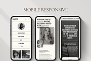 Squarespace Website Template Colette, a Squarespace Template by Candor Templates (Thumbnail 7 of 20)