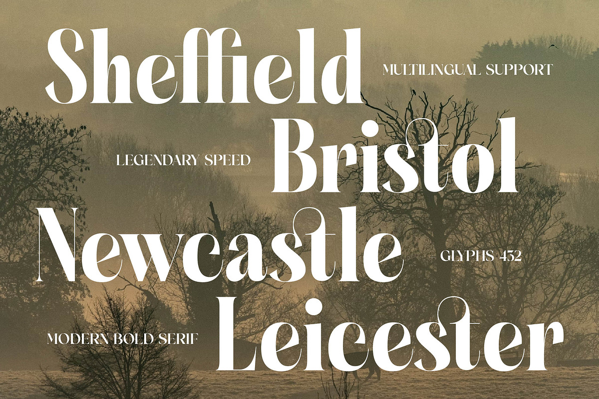 Glagiste - Modern Bold Serif Font, a Serif Font by timelesstype.co (Photo 5 of 20)