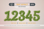 Plant Editable Text Effect, a Layer Style Add-On by rwgusev (Thumbnail 5 of 6)