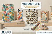 100+ Vibrant Pattern Texture Bundle, a Texture Graphic by Design_Planet (Thumbnail 2 of 16)