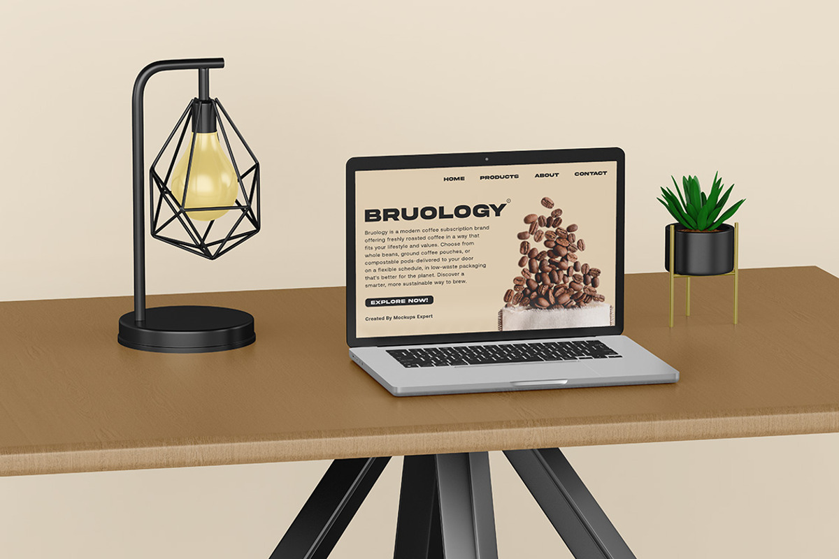 MacBook Pro 16 Mockups, a Device Mockup by Mockups Expert (Photo 2 of 5)