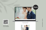 Sage Green Wedding Website Canva, a Landing Page Template by batang (Thumbnail 2 of 4)