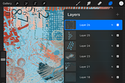 Procreate Brushes - Messy, a Brush Add-On by Li Zamperini (Thumbnail 10 of 10)