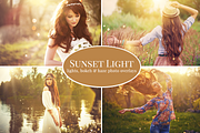 Sunset Light photo overlays bundle, an Object Graphic by BrownLeopard (Thumbnail 1 of 7)