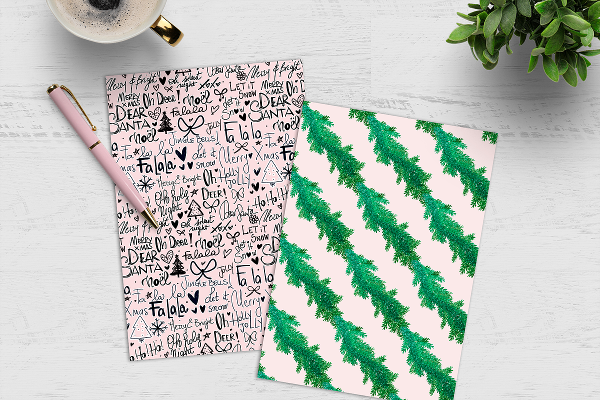 Christmas Digital Paper pack, a Pattern Graphic by The GG Shop (Photo 7 of 10)