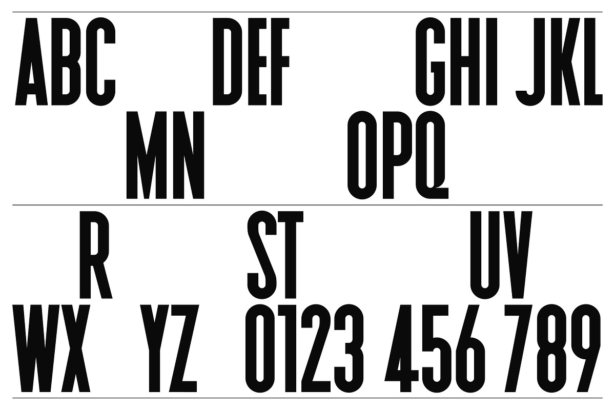 II Balfron: Display Sans Font Family, a Font by Increments Type Foundry (Photo 11 of 13)