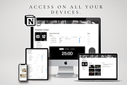 Notion Pomodoro Tracker Template, a Templates & Theme by BRANDcontent (Thumbnail 5 of 6)