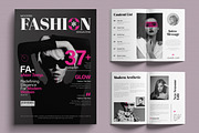 Fashion Magazine Template, a Magazine Template by MightyDesign (Thumbnail 1 of 6)