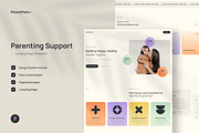 ParentPath - Parent Support Landing, an UI Kit Template by Rahardi Creative (Thumbnail 1 of 4)