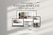 Interior Designer WIX Website, a Wix Template by yesitisprintable (Thumbnail 1 of 6)