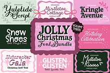 Jolly Christmas Font Bundle Vol. 3