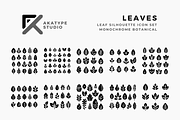 Leaves Icon Vector, an Icon by Akatype Studio (Thumbnail 1 of 3)