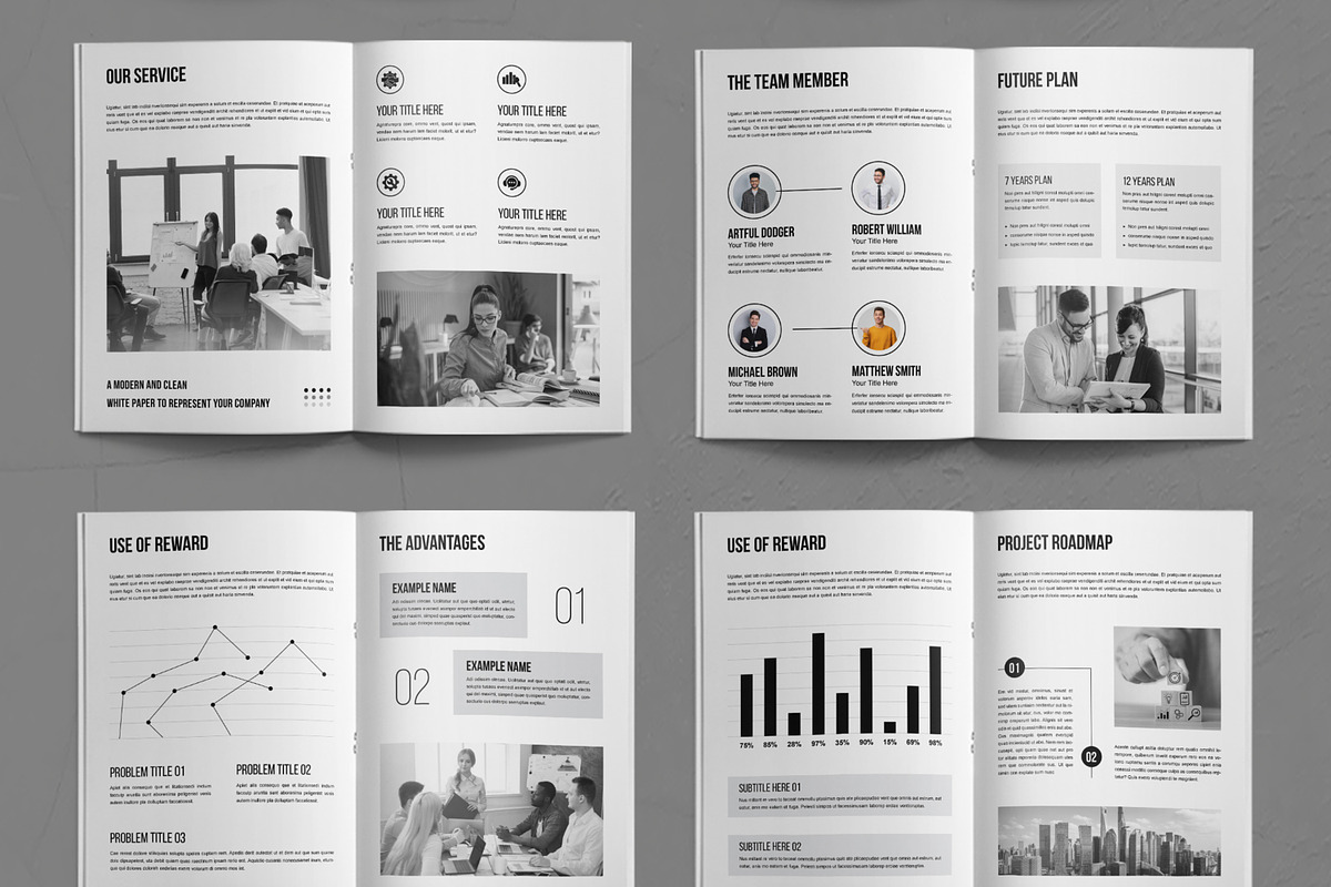 White Paper Design Layout, a Brochure Template by ContestDesign (Photo 3 of 3)