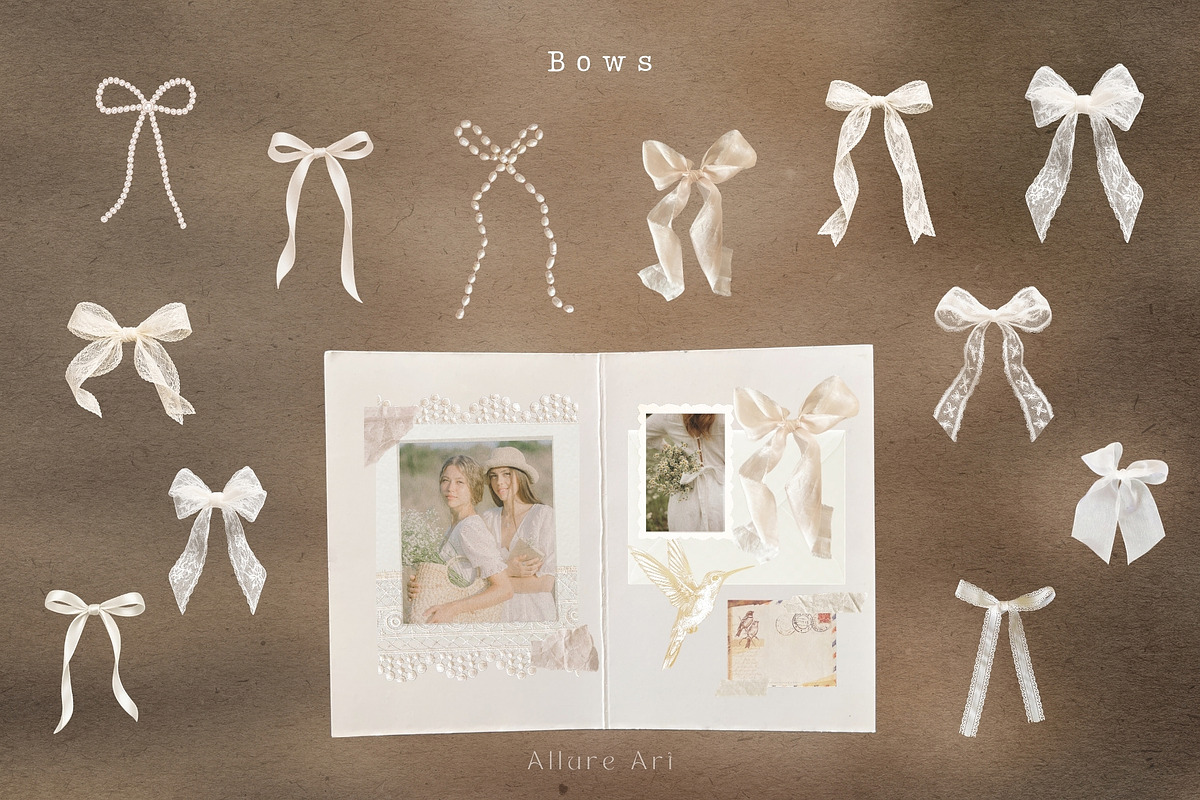 Vintage Collage Kit Lace & Paper, an Object Graphic by Allure Art (Photo 19 of 23)