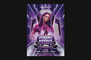 DJ Flyer Template, a Flyer Template by Bornx Design (Thumbnail 4 of 5)