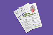 Creative Y2k CV Resume Pack, a Resume Template by Neermana (Thumbnail 2 of 5)