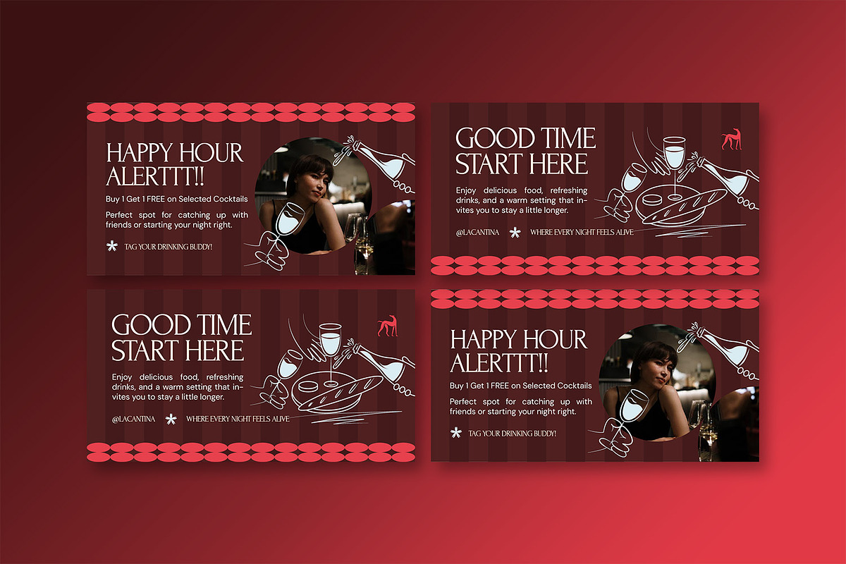 La Cantina - Facebook Ads, a Social Media Template by StreaksideStd (Photo 2 of 3)