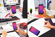 9 PSD Mockups iPhone Indoor, an iPhone Mockup by Pierre Borodin (Thumbnail 3 of 5)