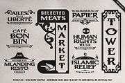 Revoltika Wide serif vintage display, a Serif Font by RMPL.std (Thumbnail 2 of 4)