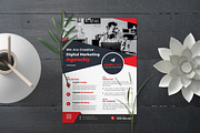 Corporate Theme Business Flyer, a Flyer Template by Graphiexperto (Thumbnail 4 of 6)