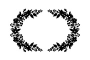 Decorative Nature Frame Silhouette, a Graphic by BIPLOB EXPERT (Thumbnail 8 of 13)