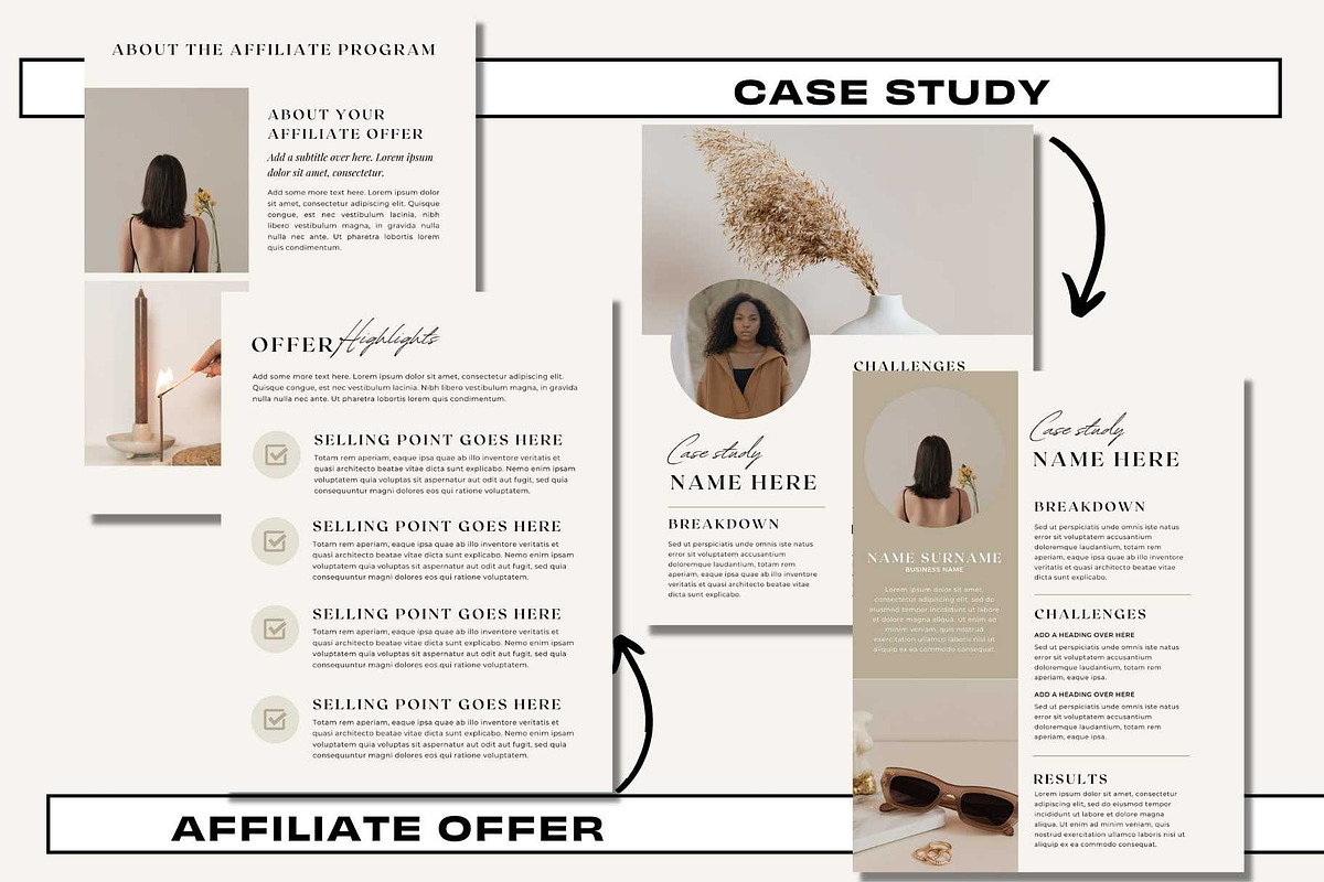 Affiliate Guide - Neutral Aesthetic, a Templates & Theme by Freedom Business Shop (Photo 6 of 11)