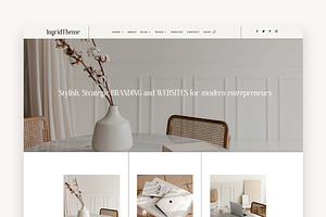 Coaching WordPress Theme Ingrid