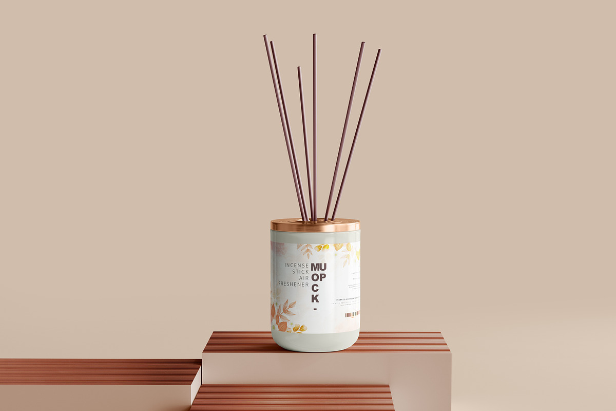 Incense Air Freshener Mockups, a Packaging Mockup by pmvch (Photo 6 of 20)