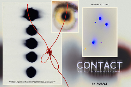 Contact: Abstract Backgrounds & More, a Background Graphic by Purple