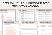 Inner Child Workbook Printable PDF for Reparenting