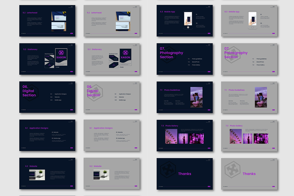 Brand Guidelines Presentation, a Presentation Template by TemplArt (Photo 4 of 4)