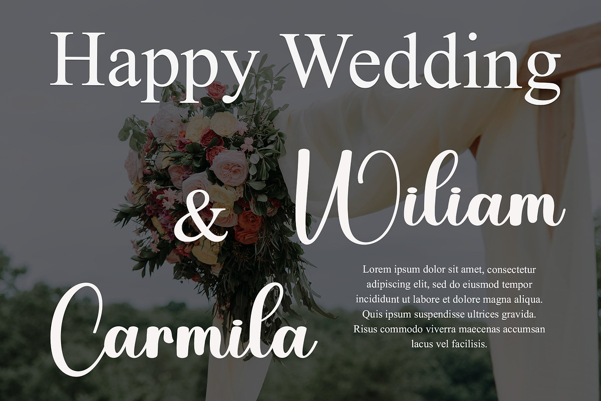 Wedding Saturday, a Handwritten Font by FreshTypeINK (Photo 4 of 8)