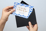 Blue Watercolor - Patterns Set, a Pattern Graphic by Anchors_and_Curves (Thumbnail 4 of 4)