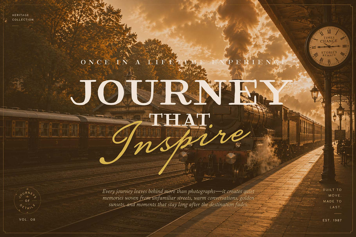 Reshfield; Vintage Script and Script, a Script Font by Eko Bimantara (Photo 7 of 9)