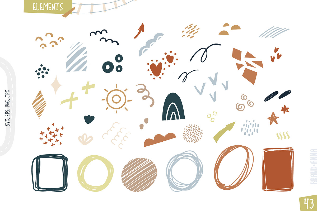 Map Creator Vector Bundle, an Animal Illustration by Brandianna (Photo 9 of 16)