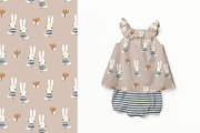 Bunnies #2, a Pattern Graphic by Olena Kuznietsova (Thumbnail 4 of 11)