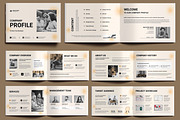 Professional Company Profile, a Brochure Template by MightyDesign (Thumbnail 1 of 9)