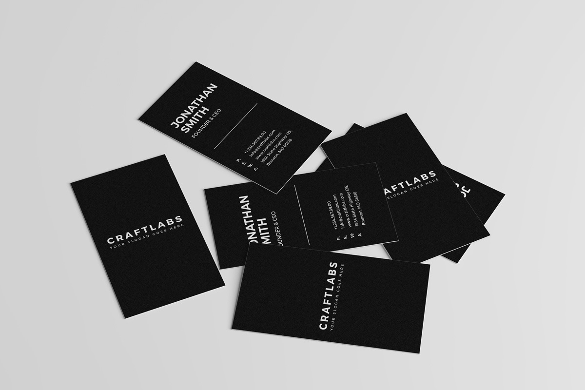 Simple Minimal Business Card 44, a Business Card Template by ND Design (Photo 6 of 8)