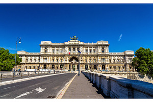 Palace of justice in rome containing palace, rome, and justice, an Architecture Photo by Leonid Andronov