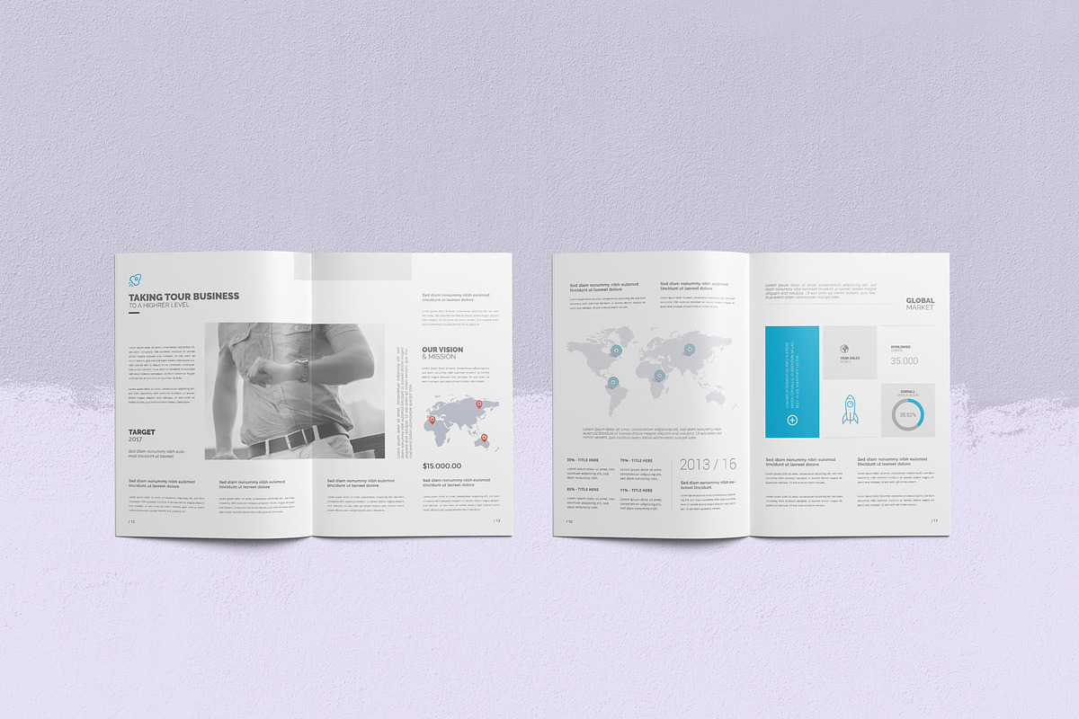 Business Brochure, a Brochure Template by Crevo Studio (Photo 3 of 9)
