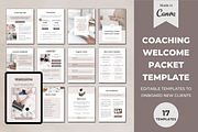 Coaching Welcome Packet Template, a Brochure Template by Julia On Purpose (Thumbnail 1 of 10)
