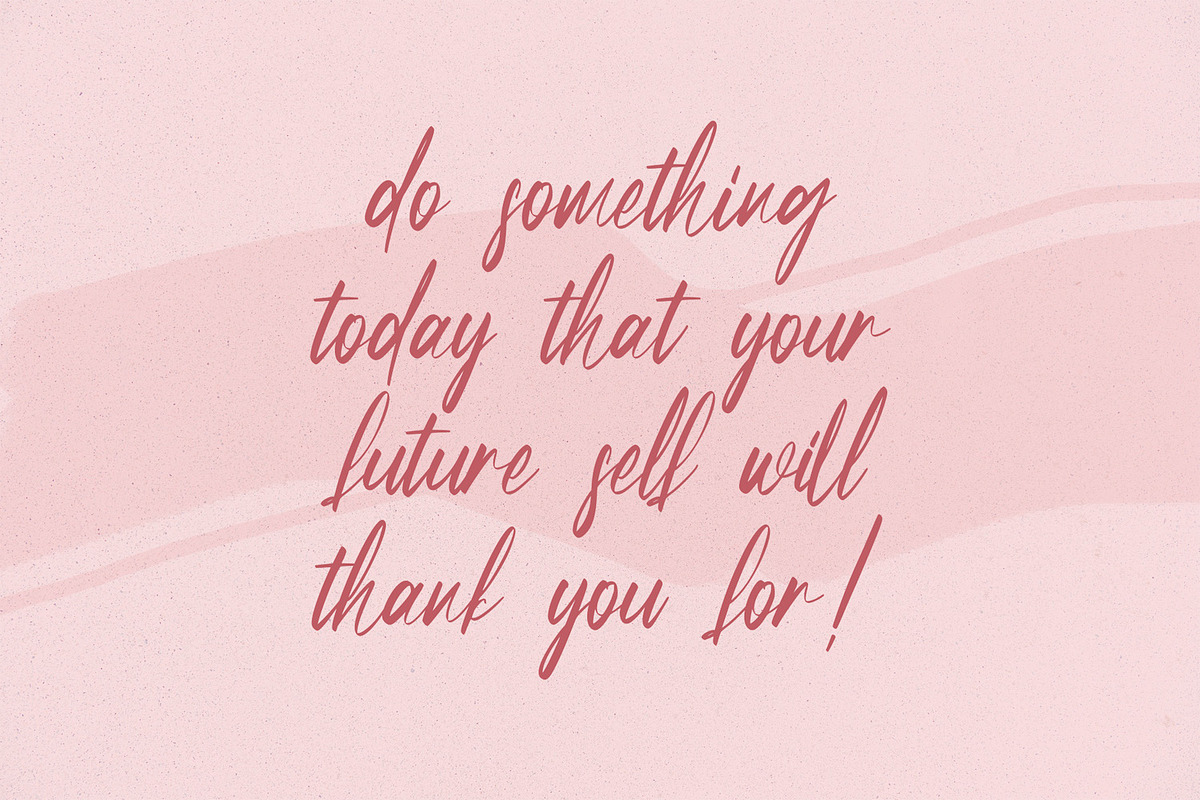 Partiny Agathi - Handwritten Font, a Script Font by StringLabs (Photo 2 of 10)
