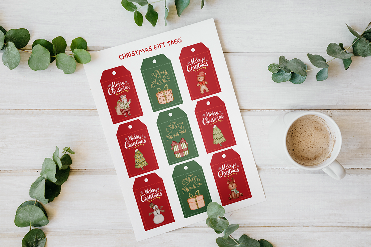 Christmas Cards - Printable PDFs, a Card Template by DePaulaArtt Studio (Photo 4 of 9)