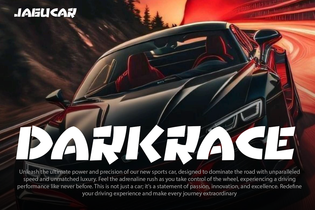 Hokame - New Unique Typeface, a Sans Serif Font by overlaytemplates (Photo 2 of 5)